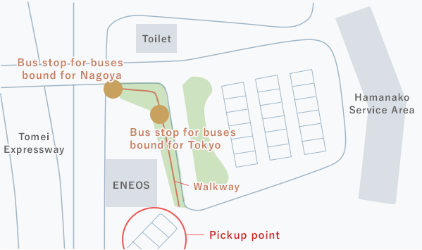 Bus Stop: Tomei Hamanako