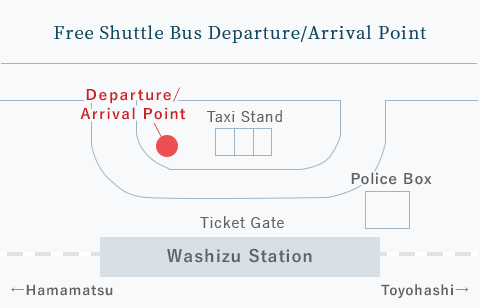 Free Shuttle Bus Departure/Arrival Point