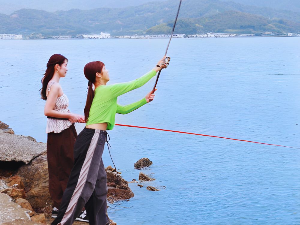 湖畔フィッシング