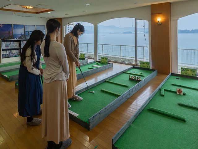 室内パターゴルフ