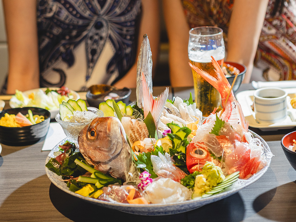 地魚お造り七点盛りプラン